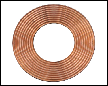 Copper serrated gaskets